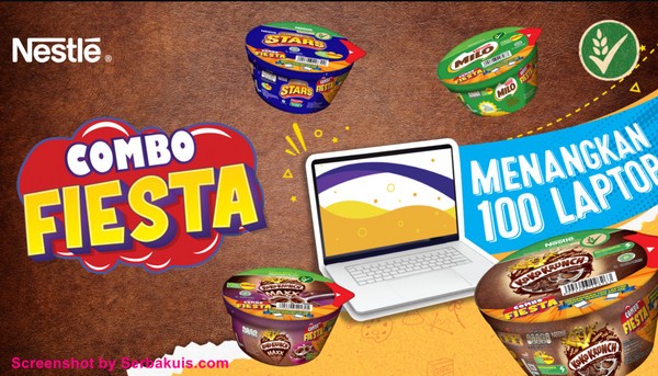 Promo Undian Combo Fiesta Hadiahnya 100 Unit Laptop Lenovo V145