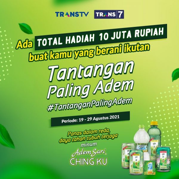 Tantangan Paling Adem Berhadiah Total 10 Juta Untuk 10 Pemenang