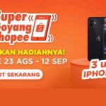 TikTok Challenge Super Goyang Shopee Hadiah 3 unit iPhone 12