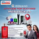 Undian Parfum ROMANO Berhadiah PS 5, Mi Black Shark II, Sneakers, dll