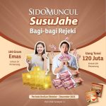 Undian SidoMuncul SusuJahe Bagi Rejeki Emas 100 Gr & Uang 120 Juta