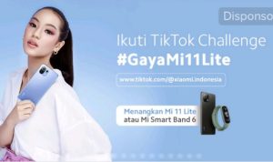 Gaya Mi 11 Lite Tiktok Challenge Berhadiah Smartphone & Smartband