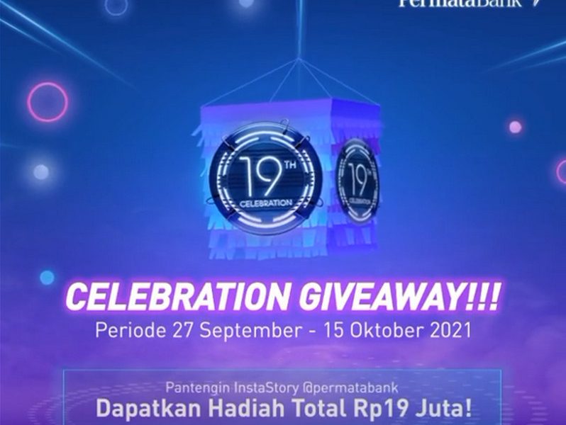 Giveaway 19 Tahun Permata Bank Berhadiah Total 19 Juta Rupiah