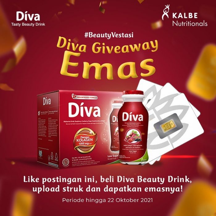 Giveaway Diva Beautyvestasi Berhadiah Emas Untuk 5 Pemenang