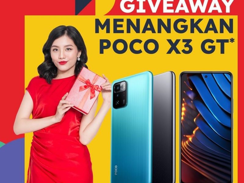 Giveaway Erafone Fair Berhadiah Smartphone POCO X3 GT