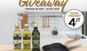 Giveaway Filippo Berio x Debellin Total Hadiah 4 Juta Rupiah