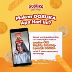 Giveaway IG Filter Makan Apa Berhadiah Voucher OVO + Produk Dosuka