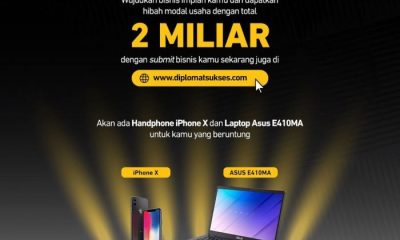 Giveaway Lomba Ide Bisnis Berhadiah iPhone X dan Laptop ASUS E410MA