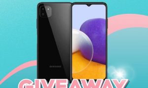 Giveaway Realfood Berhadiah HP Samsung Galaxy A22 6128 GB