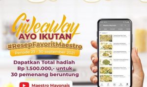 Giveaway Resep Favorit Maestro Berhadiah E-Wallet Total 1.5 Juta