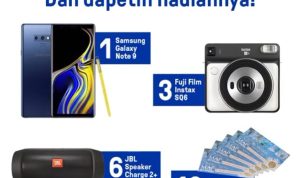 Pakai Filter Jangan Kendor Berhadiah SAMSUNG Note 9, Kamera, dll