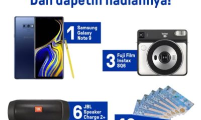 Pakai Filter Jangan Kendor Berhadiah SAMSUNG Note 9, Kamera, dll