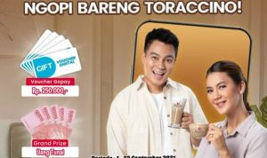 Kontes Video Ngopi Bareng Toraccino Berhadiah Uang & Gopay