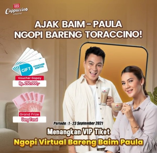 Kontes Video Ngopi Bareng Toraccino Berhadiah Uang & Gopay