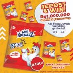 Kuis Online Repost & Win Mie Kremezz Berhadiah Total 1 Juta Rupiah