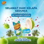 Kuis Share Manfaat Air Kelapa Berhadiah Saldo OVO / Gopay Total 2 Juta