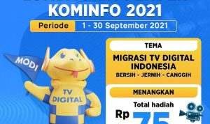 Lomba Film Pendek Migrasi TV Digital Kominfo Total Hadiah 75 Juta