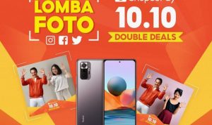 Lomba Foto 10.10 Double Deals Berhadiah 3 unit Xiaomi Note 10 Pro