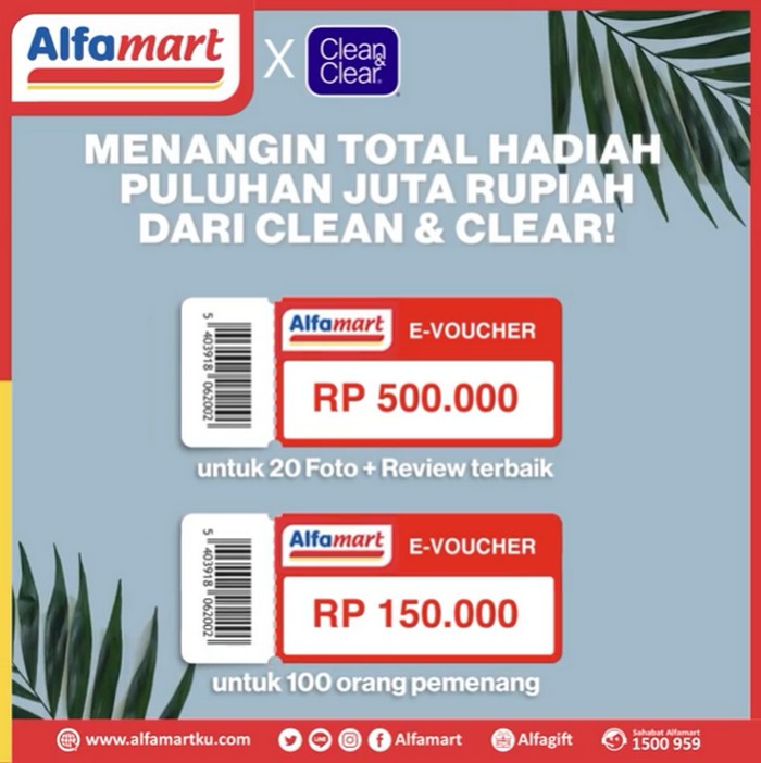 Lomba Foto Clean Clear Confident Berhadiah E-Voucher Total 25 Juta