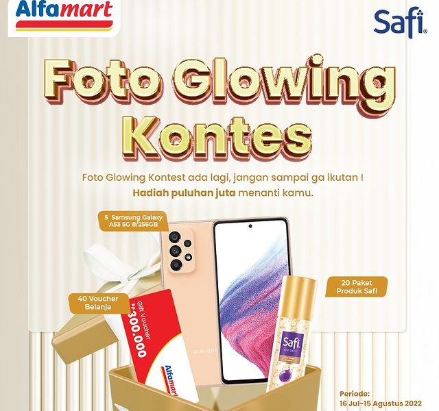 Lomba Foto Glowing Berhadiah 5 buah Samsung A53