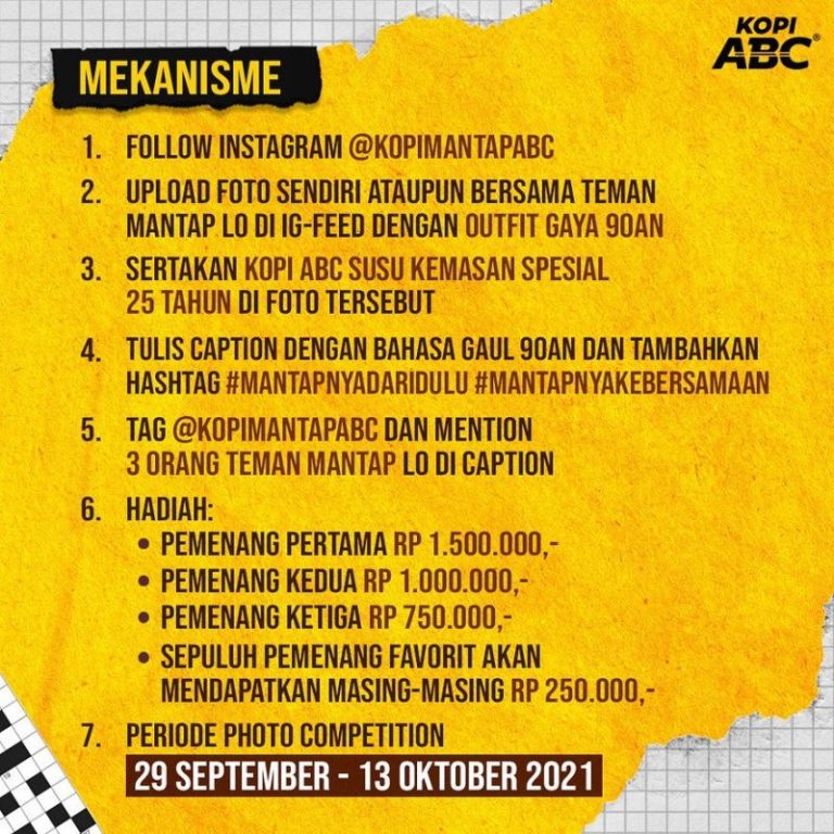 Mekanisme Lomba Foto Mantapnya Dari Dulu Berhadiah Total 5 Juta Lebih