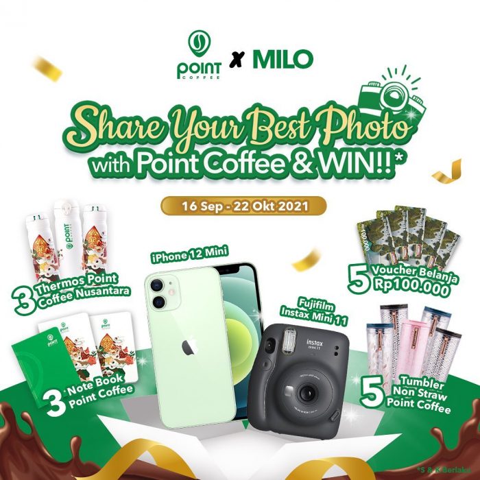 Lomba Foto Minuman Milo Berhadiah iPhone 12 Mini, Kamera, dll