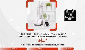 Lomba Foto Pelanggan Setia Berhadiah 3 Blender Panasonic MX-GX2062