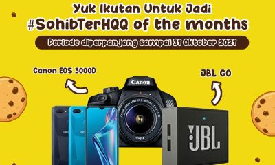 Lomba Foto Sohib TerHQQ Berhadiah Canon EOS 3000D, Oppo A12, dll Diperpanjang