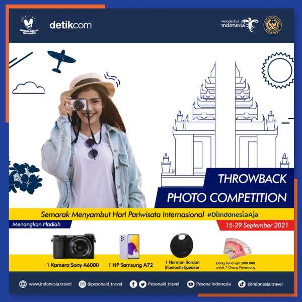 Lomba Foto Throwback Liburan Berhadiah SONY A6000, Samsung A72, dll