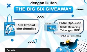 Lomba Foto Twibbon The Big Six Berhadiah Total 5 Juta & 500 Merch