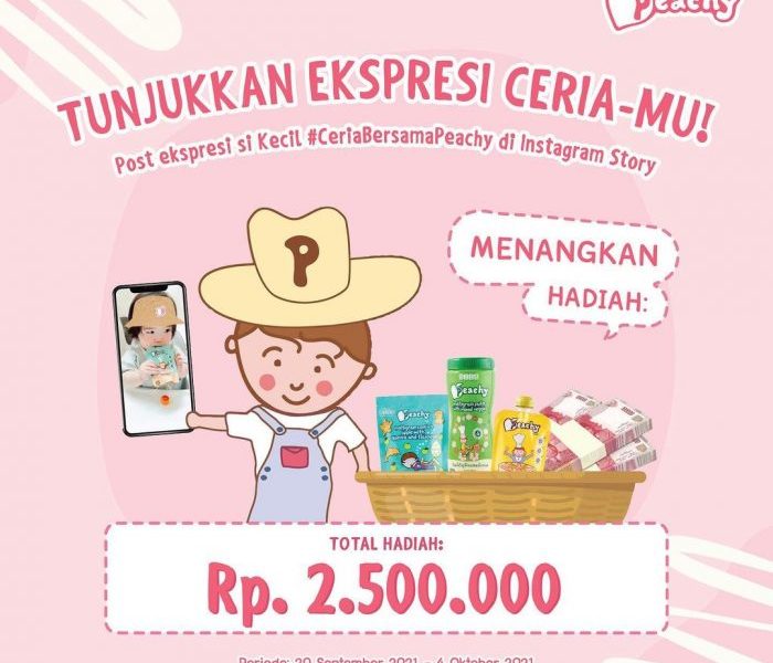 Lomba IG Filter Peachy Berhadiah Total 2.5 Juta Rupiah