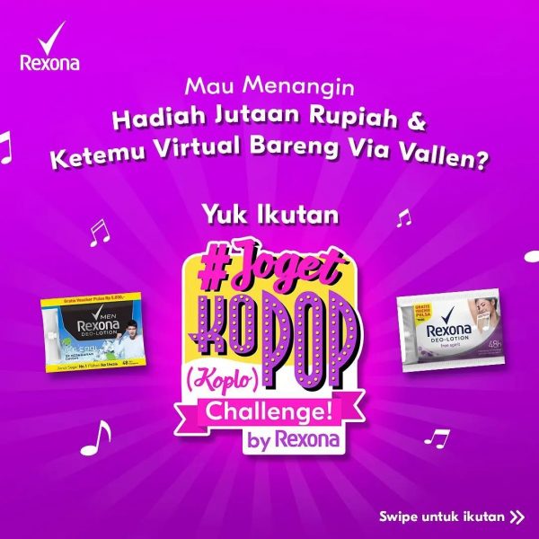 Lomba Joget KoPop Challenge Berhadiah TV, Set Karaoke & Saldo OVO