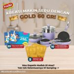 Lomba Keju PROCHIZ Gold 60 Gr Berhadiah Emas, Gopay & Panci