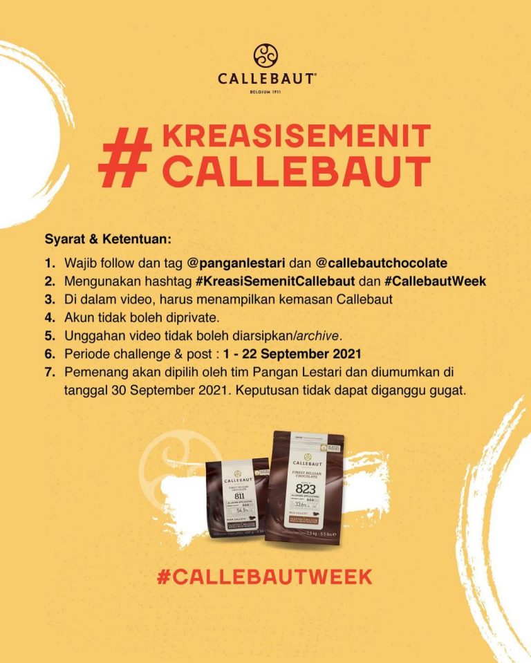 Lomba Kreasi Menu Semenit Callebaut Berhadiah Total 8,5 Juta Rupiah (1)