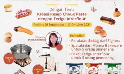 Lomba Resep Choux Paste Berhadiah Signora Mixer, Chopper, Hand Mixer, dll