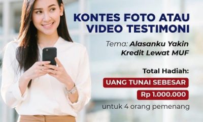 Lomba Testimoni Mandiri Utama Finance Total Hadiah 1 Juta Rupiah