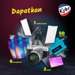 Lomba TikTok Gaya Nepung Kobe Berhadiah Kamera, Smartphone, Tablet, dll