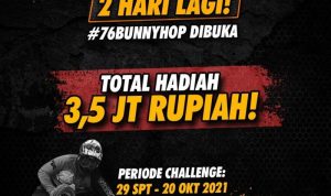 Lomba Video 76 Bunny Hop Berhadiah Total Senilai 3,5 Juta Rupiah