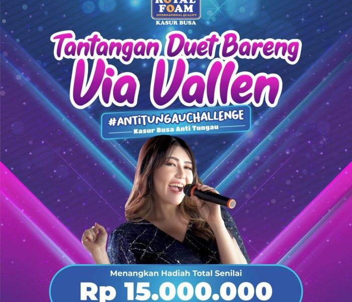 Lomba Video Duet Bareng Via Vallen Berhadiah Total 15 Juta Rupiah