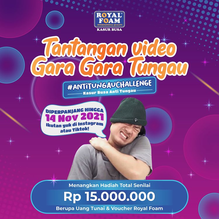 Lomba Video Lucu Gara-Gara Tungau Berhadiah Total 15 Juta Rupiah