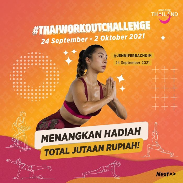 Lomba Video Thai Workout Berhadiah Total Jutaan Rupiah