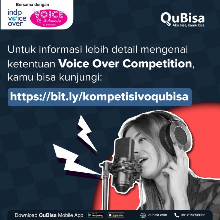 Lomba Voice Over QuBisa Berhadiah Uang Tunai Jutaan Rupiah (3)