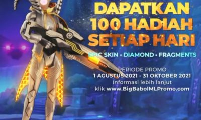 Promo BigBabol Dapatkan Hadiah ML Epic Skin, Diamonds & Fragment