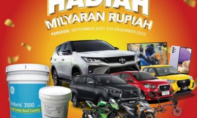 Promo GE Enduris Gelegar Hadiah Milyaran Rupiah Berhadiah Mobil