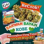 Recook Bakwan Bayam Kobe Menangkan Uang Belanja Jutaan Rupiah