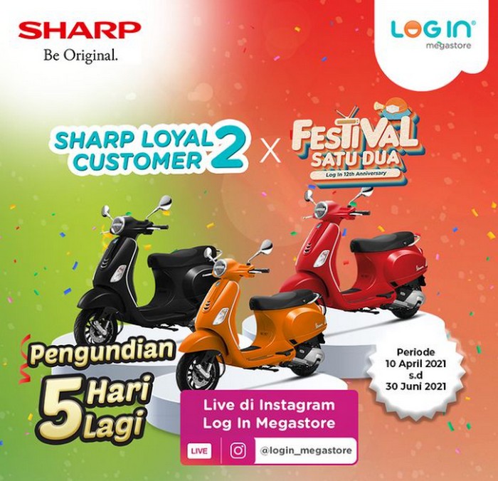 Saksikan Live Pengundian Sharp Loyal Customer 2 Log In Megastore