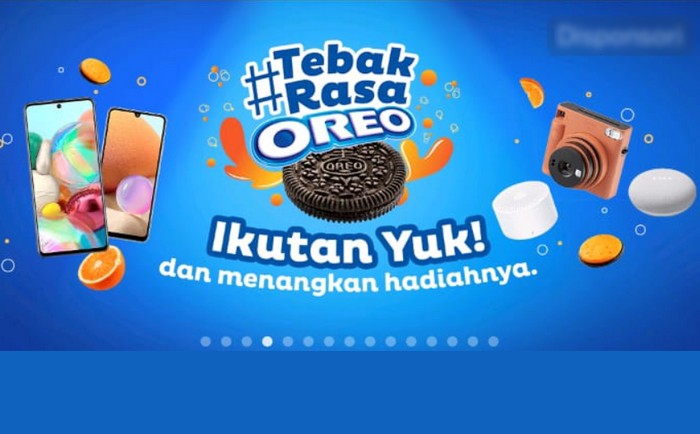 TikTok Challenge Tebak Rasa OREO Berhadiah Samsung A32, Instax SQ-1, dll