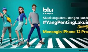 TikTok Challenge blu by BCA Berhadiah 3 unit HP iPhone 12 Pro