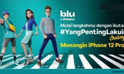 TikTok Challenge blu by BCA Berhadiah 3 unit HP iPhone 12 Pro