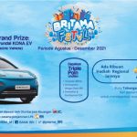 Undian BRITAMA FSTVL 2021 Grand Prize 8 Unit Mobil Listrik Hyundai Kona